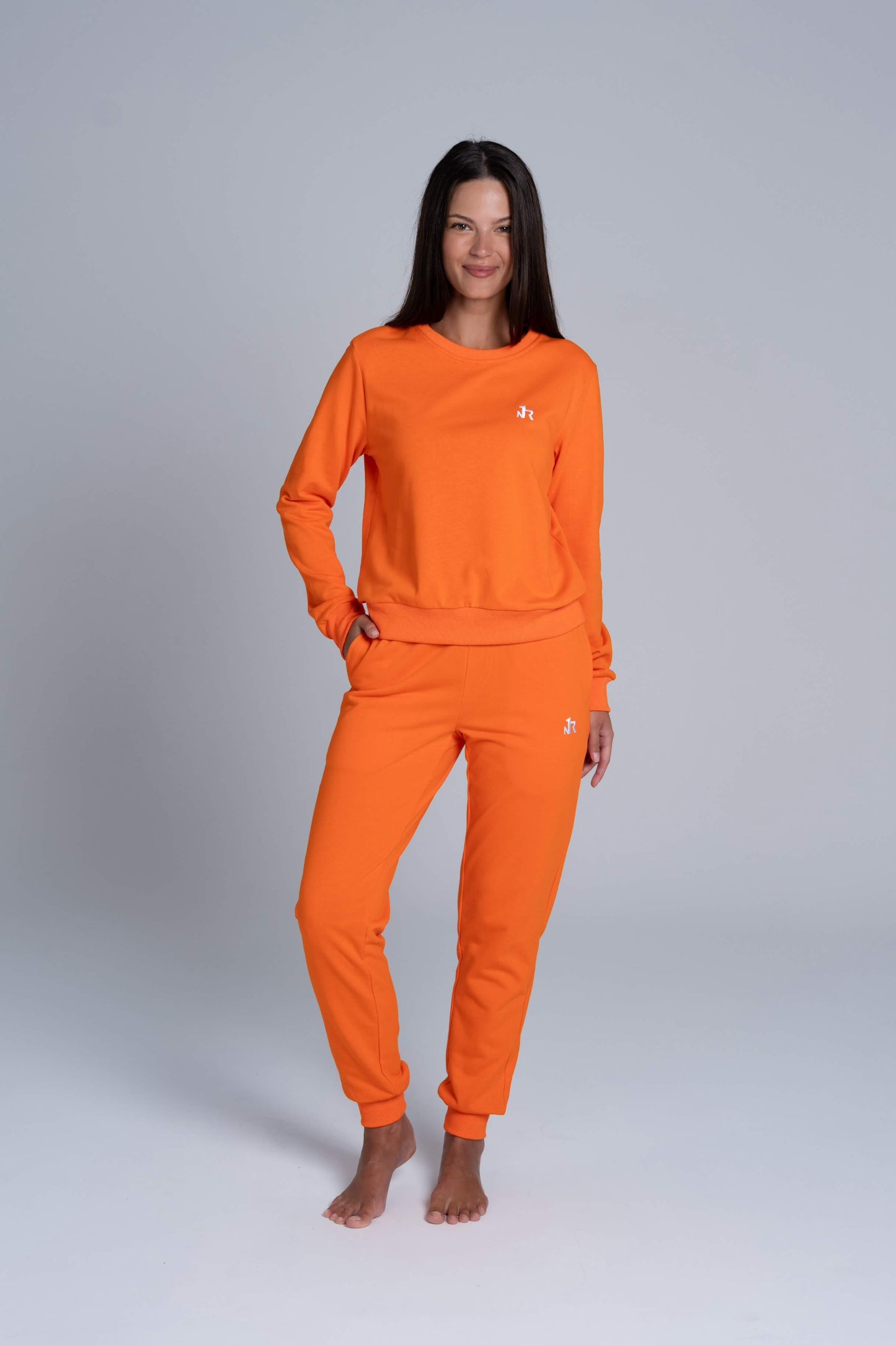 CLOUD FIT - SWEATSHIRT ORANGE