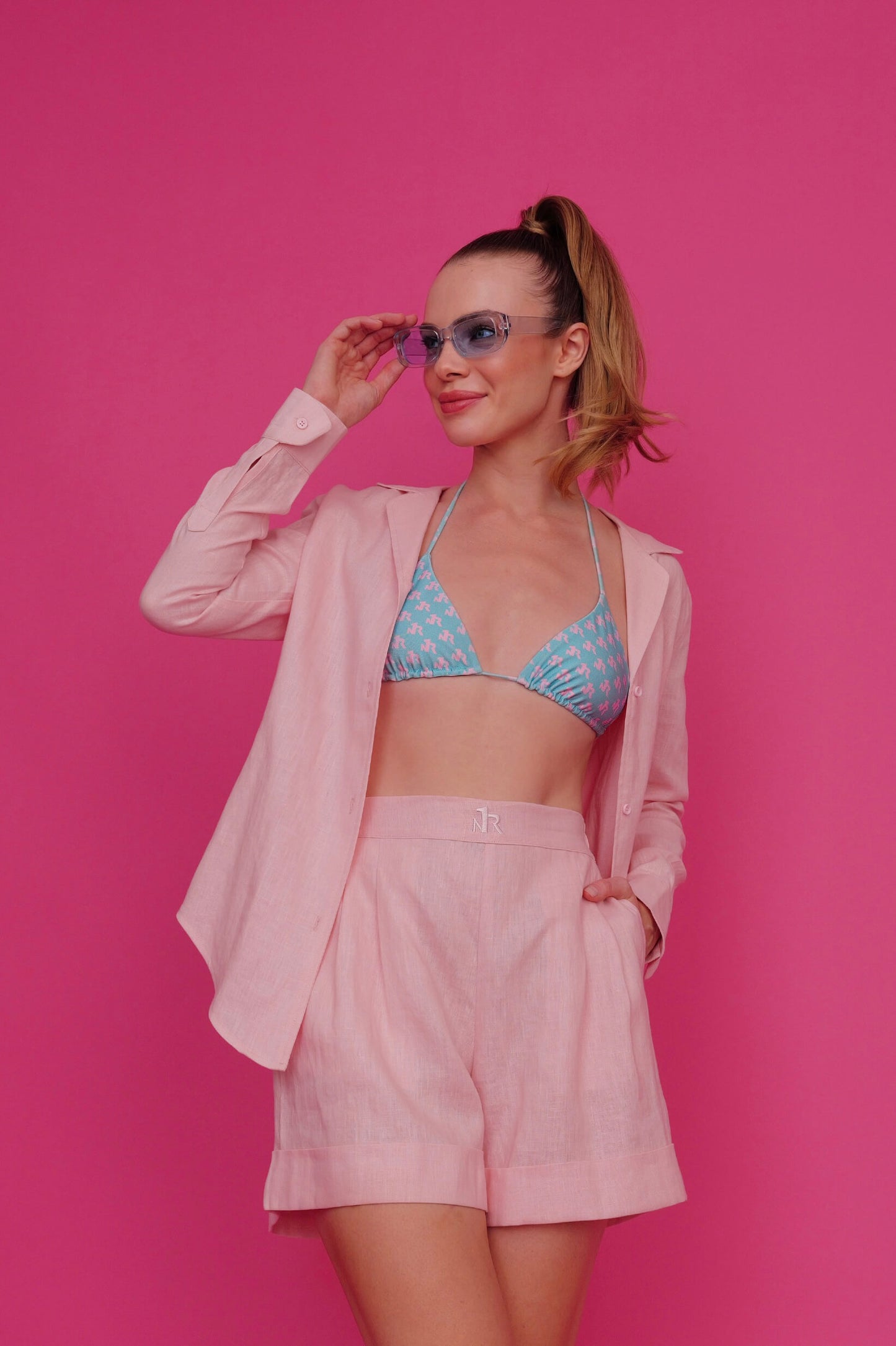 RIVIERA LINEN - PINK
