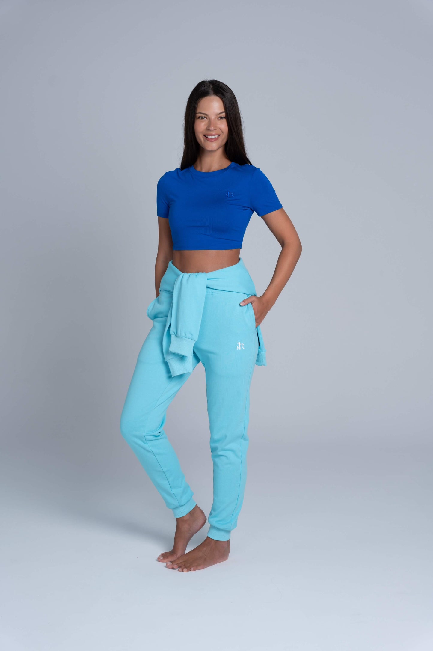 CLOUD FIT - SWEATSHIRT TURQUOISE