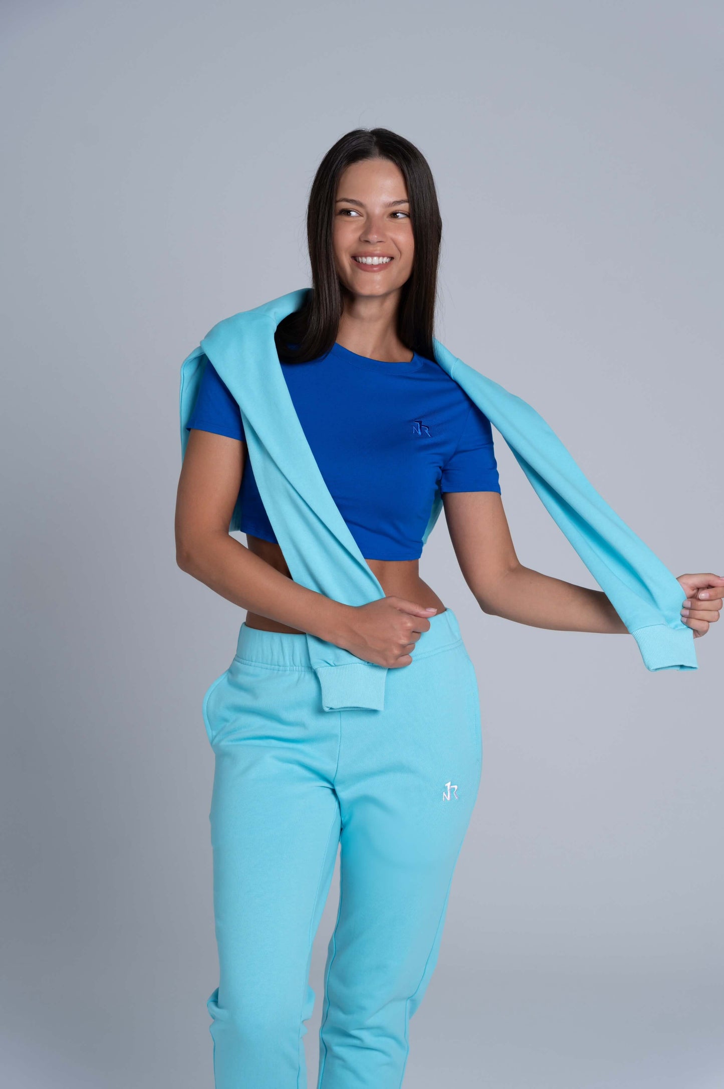 CLOUD FIT - SWEATSHIRT TURQUOISE