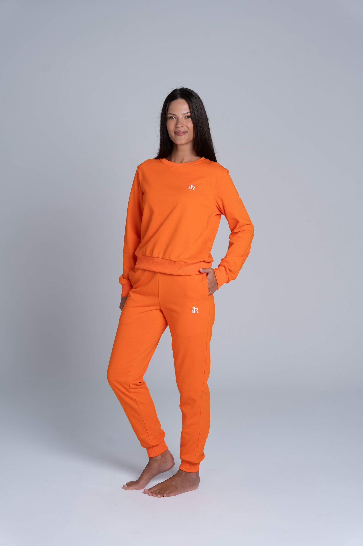 CLOUD FIT - SWEATSHIRT ORANGE