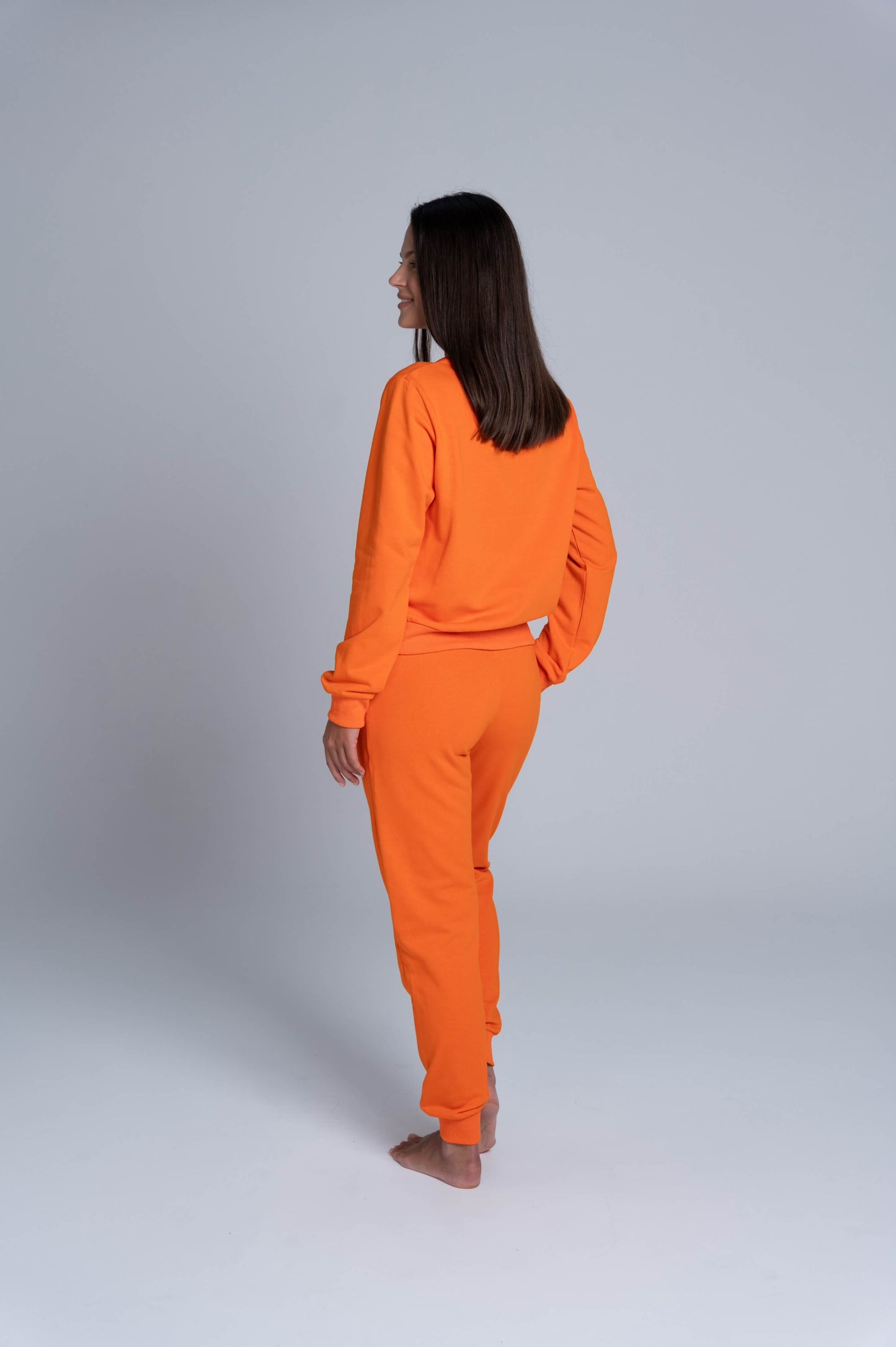 CLOUD FIT - SWEATSHIRT ORANGE