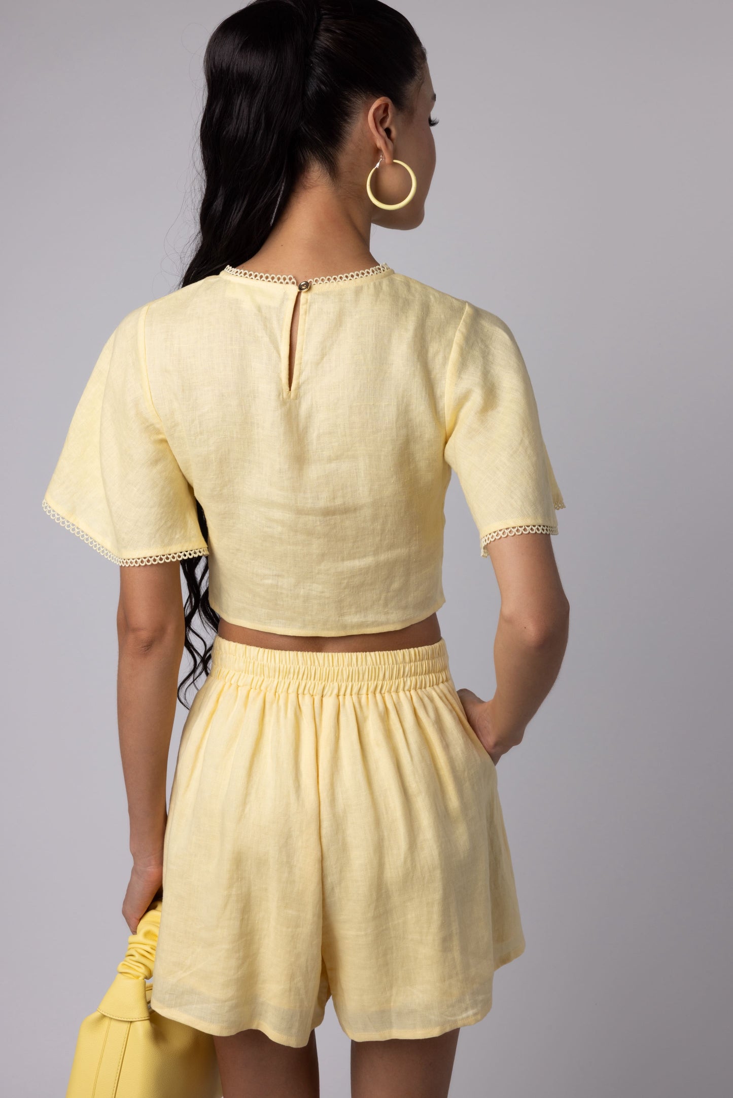 BARBARA - SHORT YELLOW