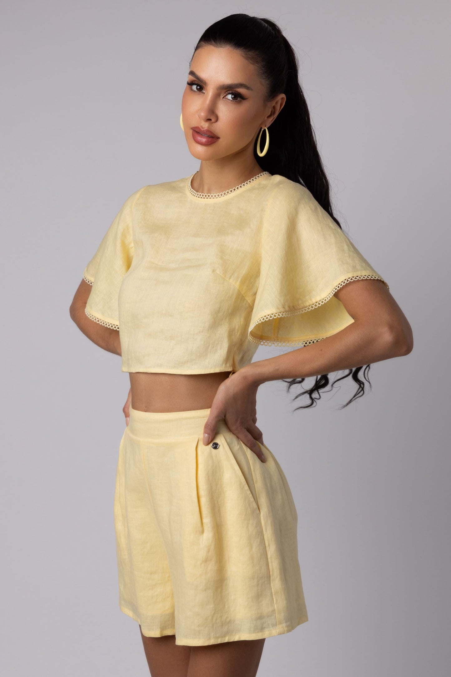 BARBARA - SHIRT YELLOW