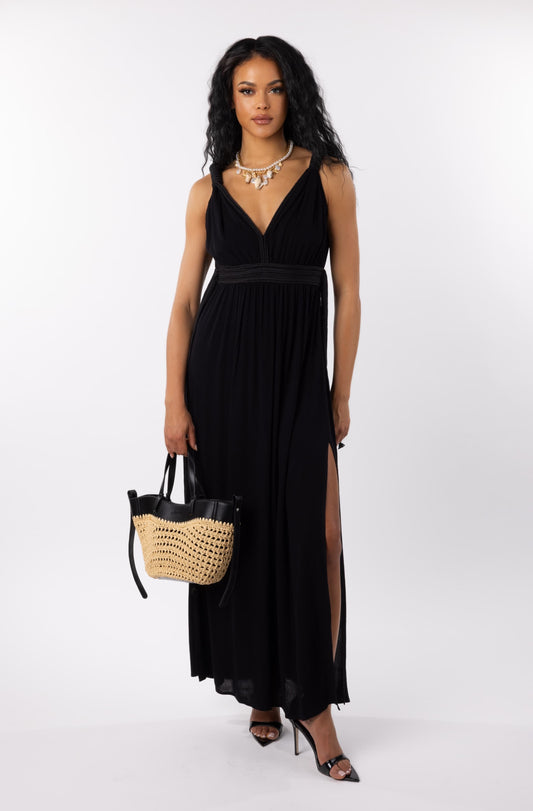 BEACH STAR - DRESS BLACK