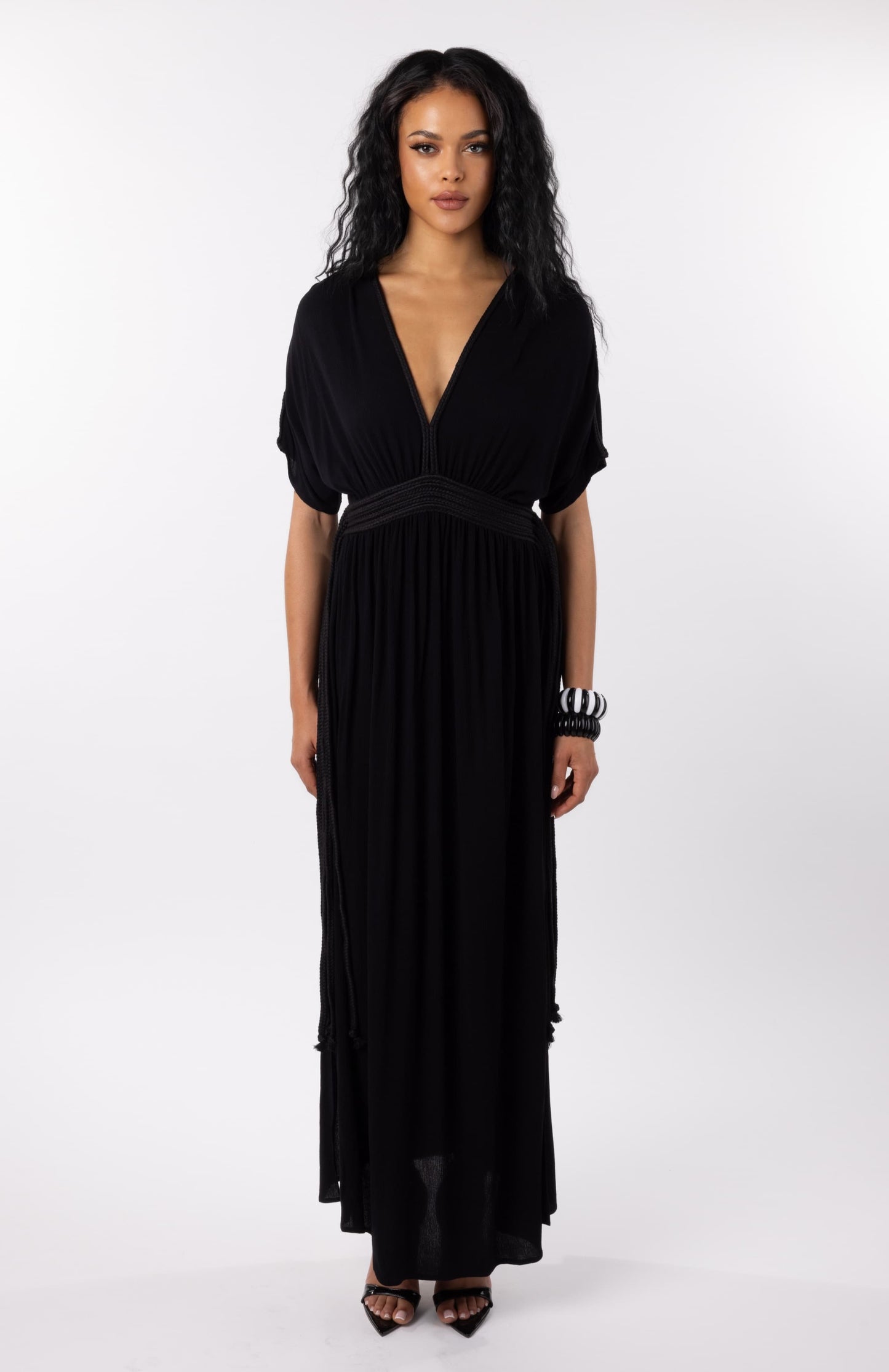 BEACH STAR -BLACK DRESS