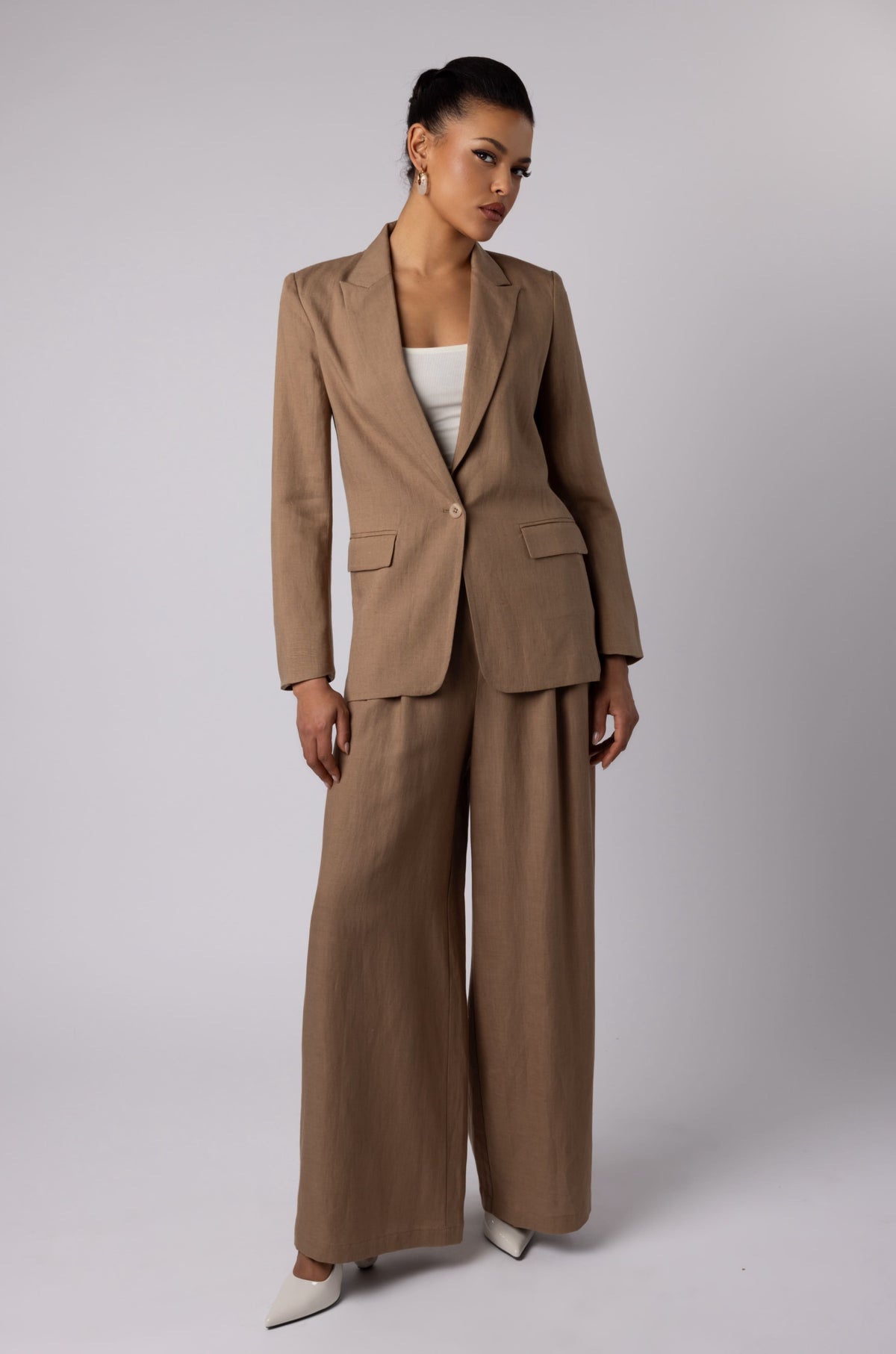 MELANIA - BLAZER BROWN