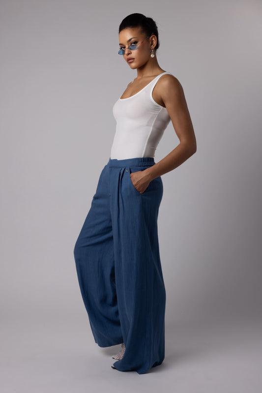 MELANIA - PANTS BLUE