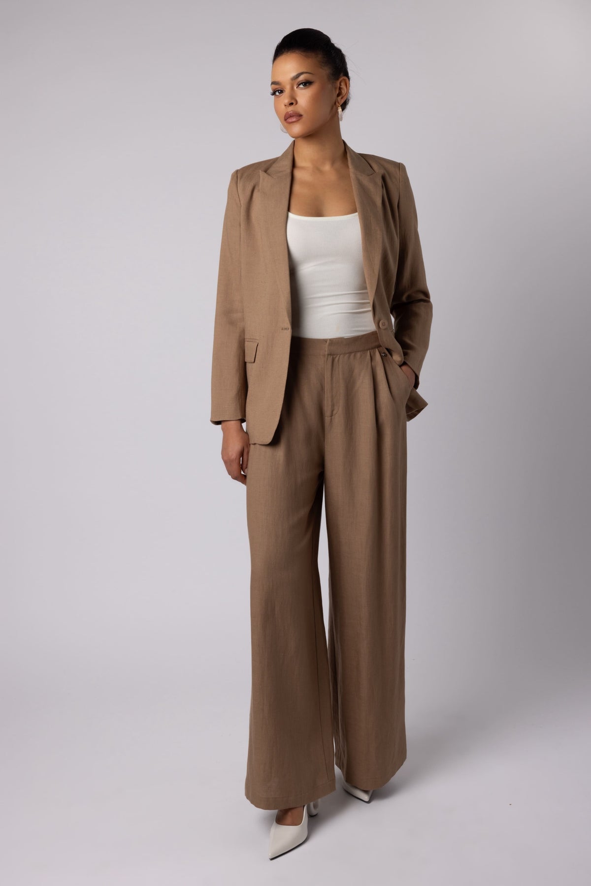 MELANIA - BLAZER BROWN