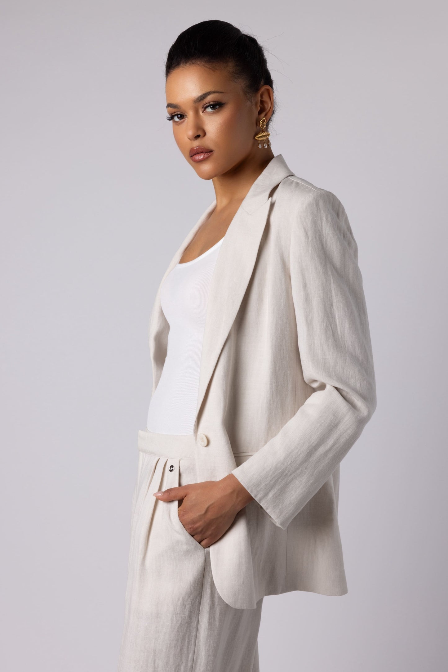 MELANIA - BLAZER CREAM