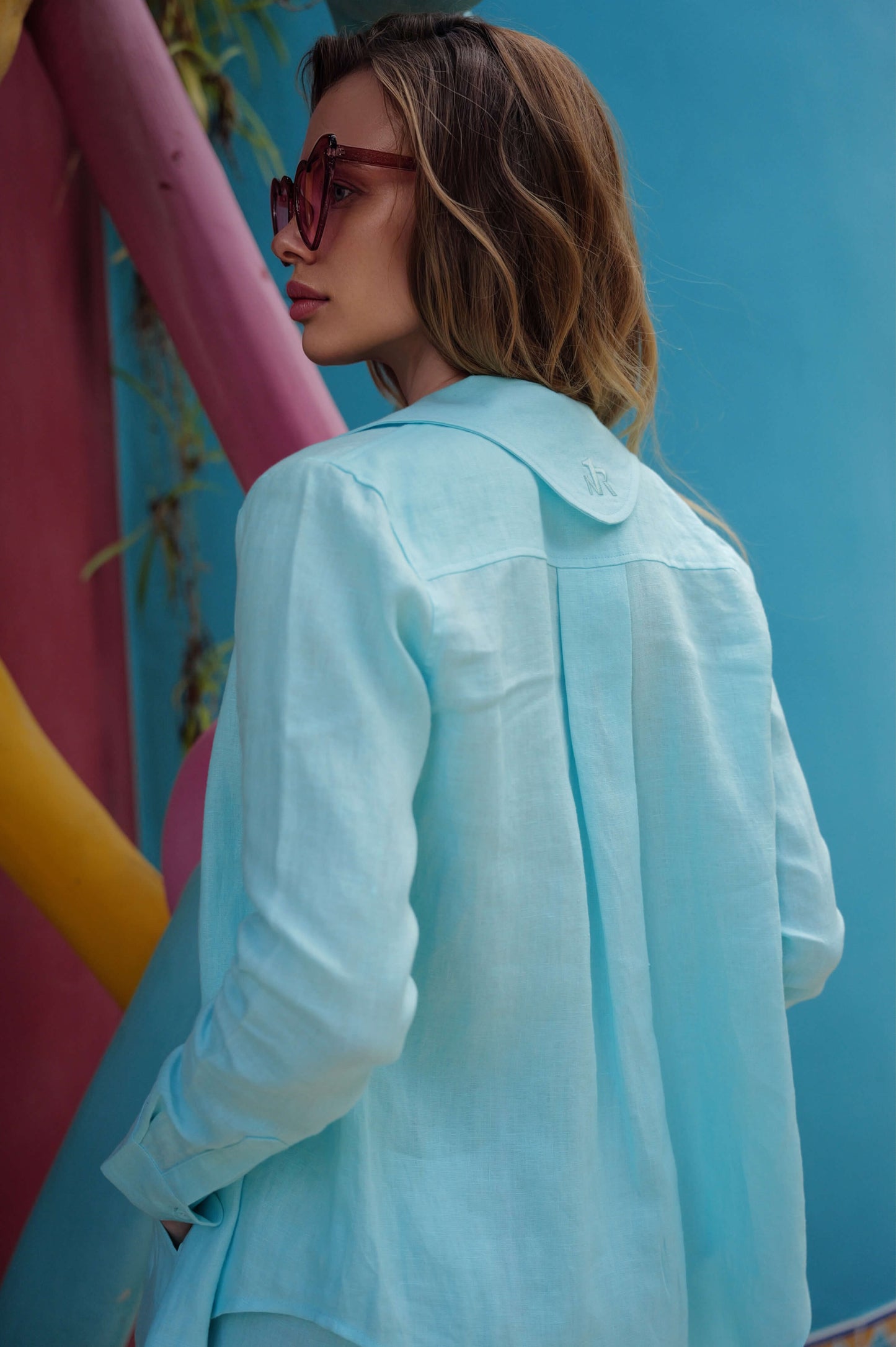 RIVIERA LINEN - BLUE