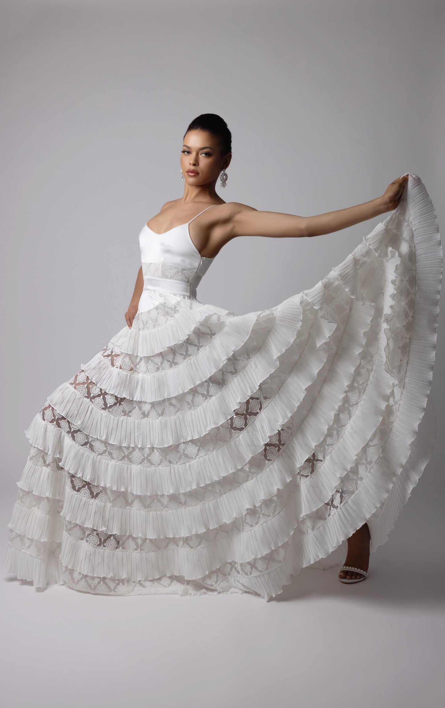 SWAN DRESS - WHITE