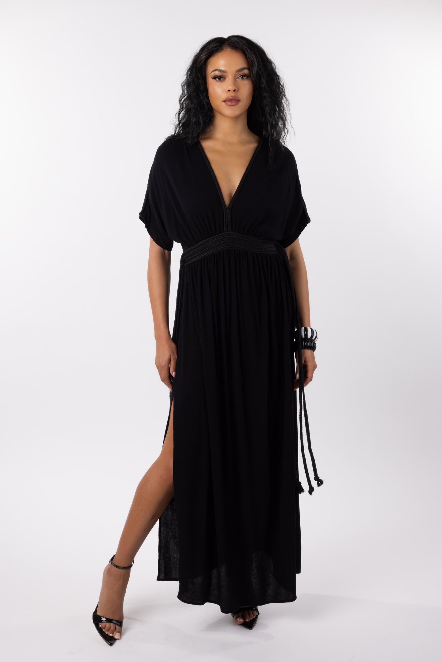 BEACH STAR -BLACK DRESS