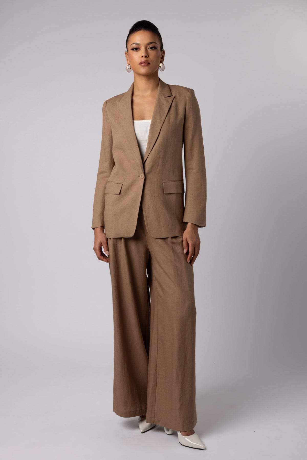 MELANIA - BLAZER BROWN