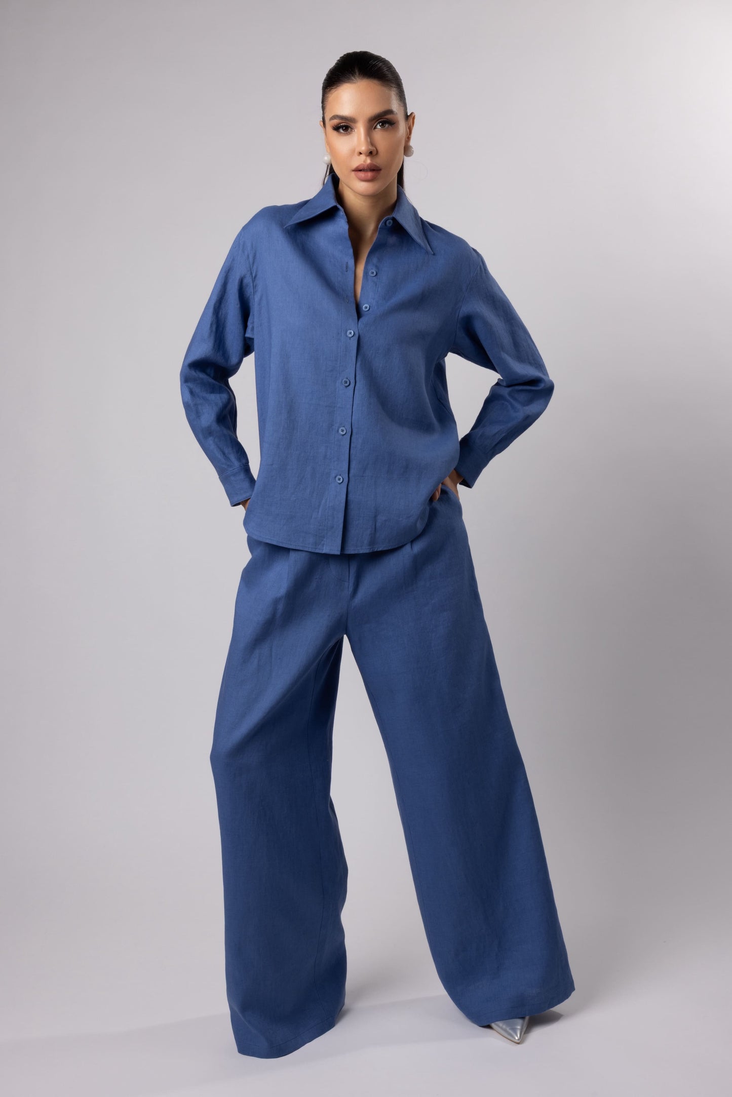 MARTINEZ - SHIRT JEAN BLUE