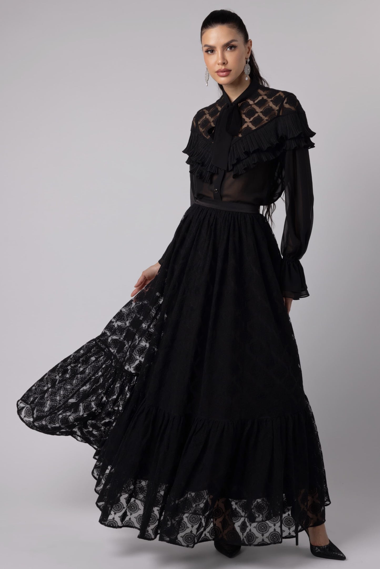 PRINCESS GREECE  - BLACK