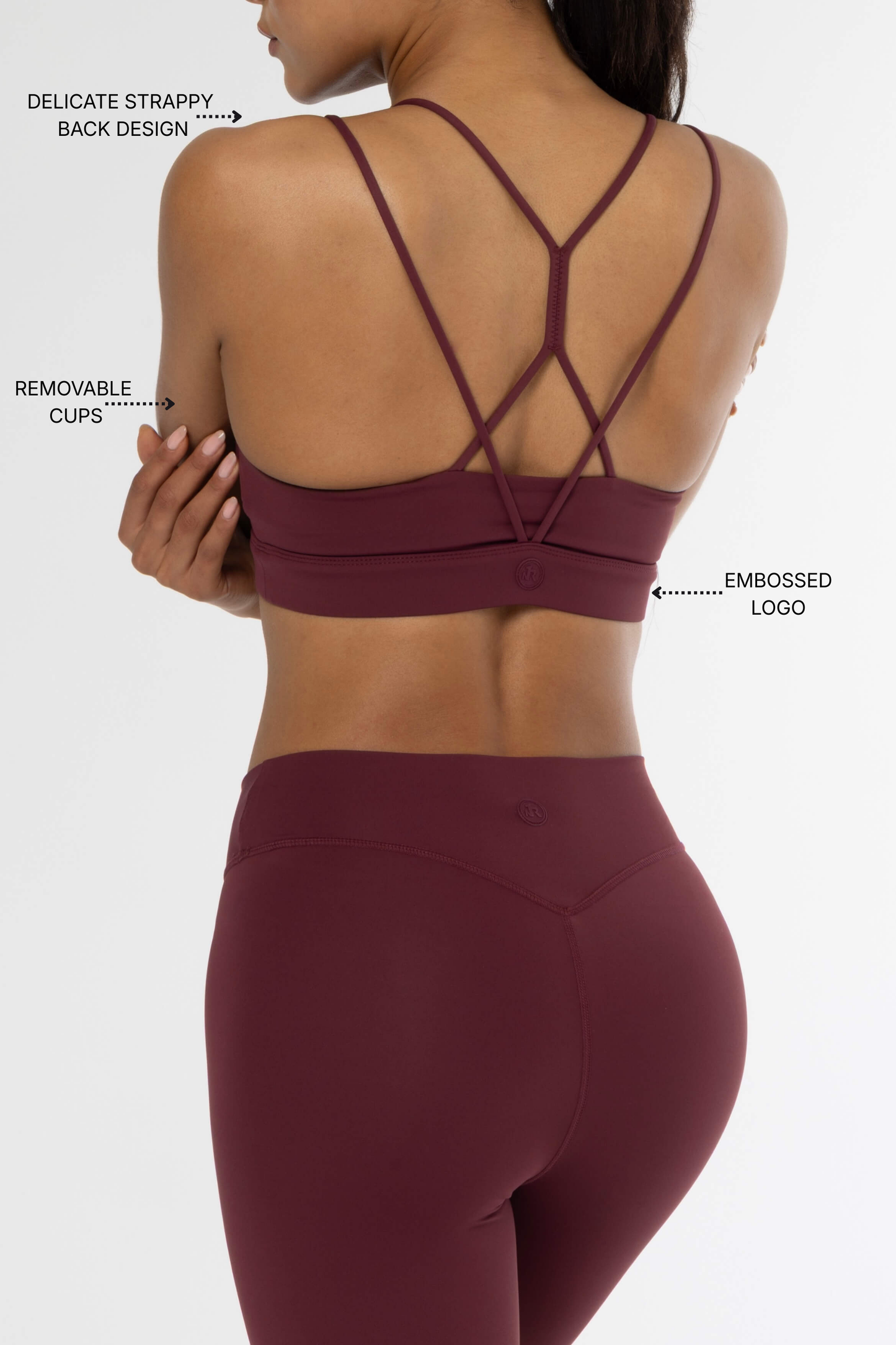 ALIGN X  - TOP BURGUNDY