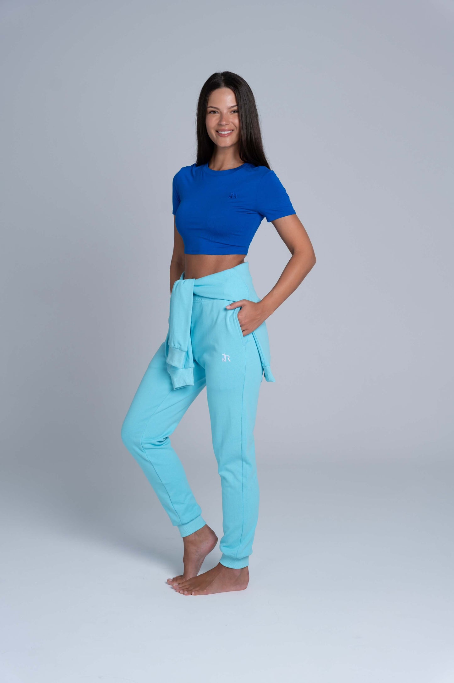 CLOUD FIT - SWEATSHIRT TURQUOISE