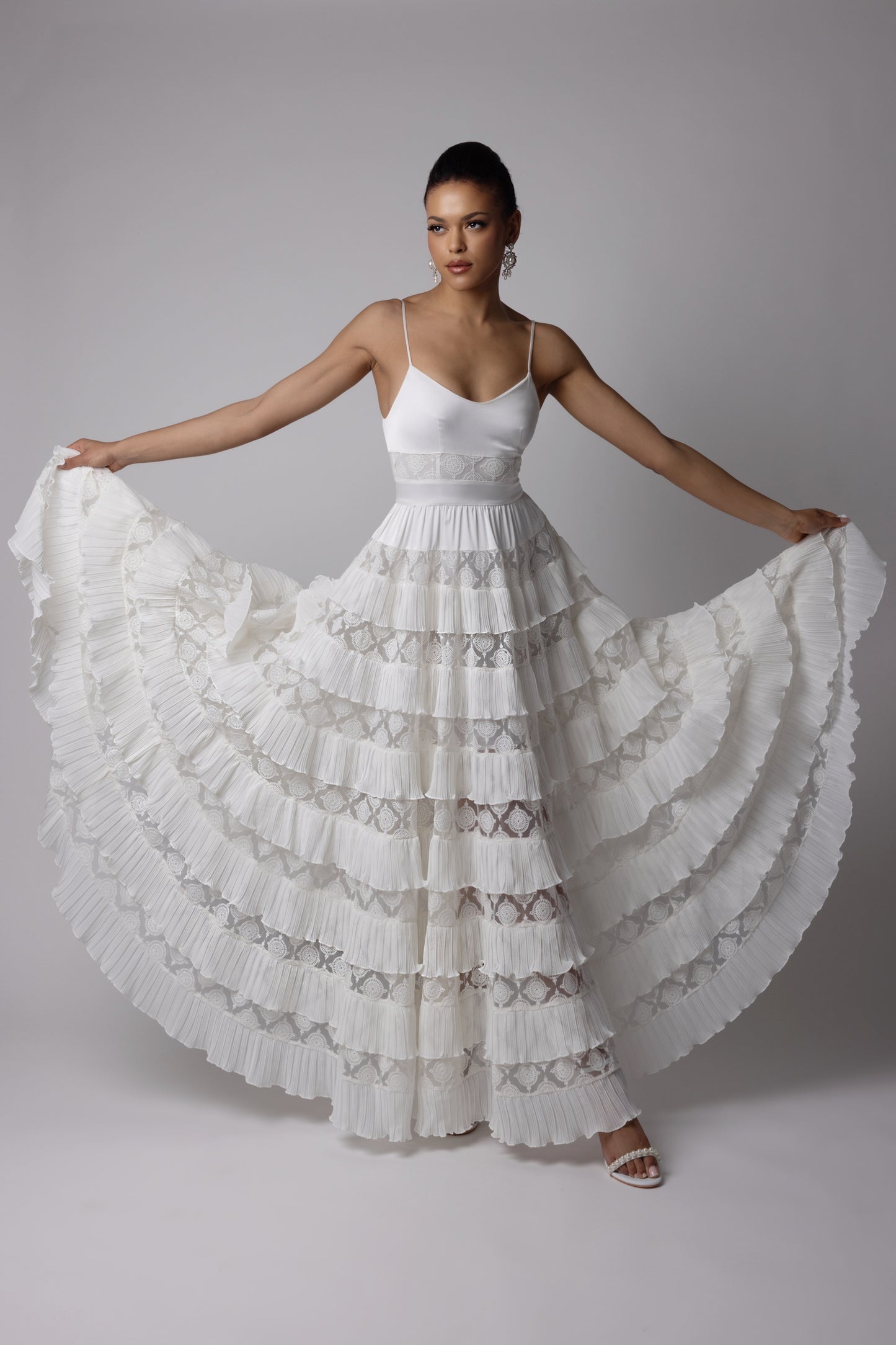 SWAN DRESS - WHITE