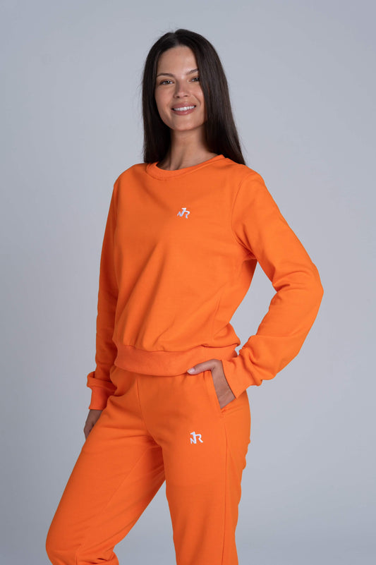 CLOUD FIT - SWEATSHIRT ORANGE