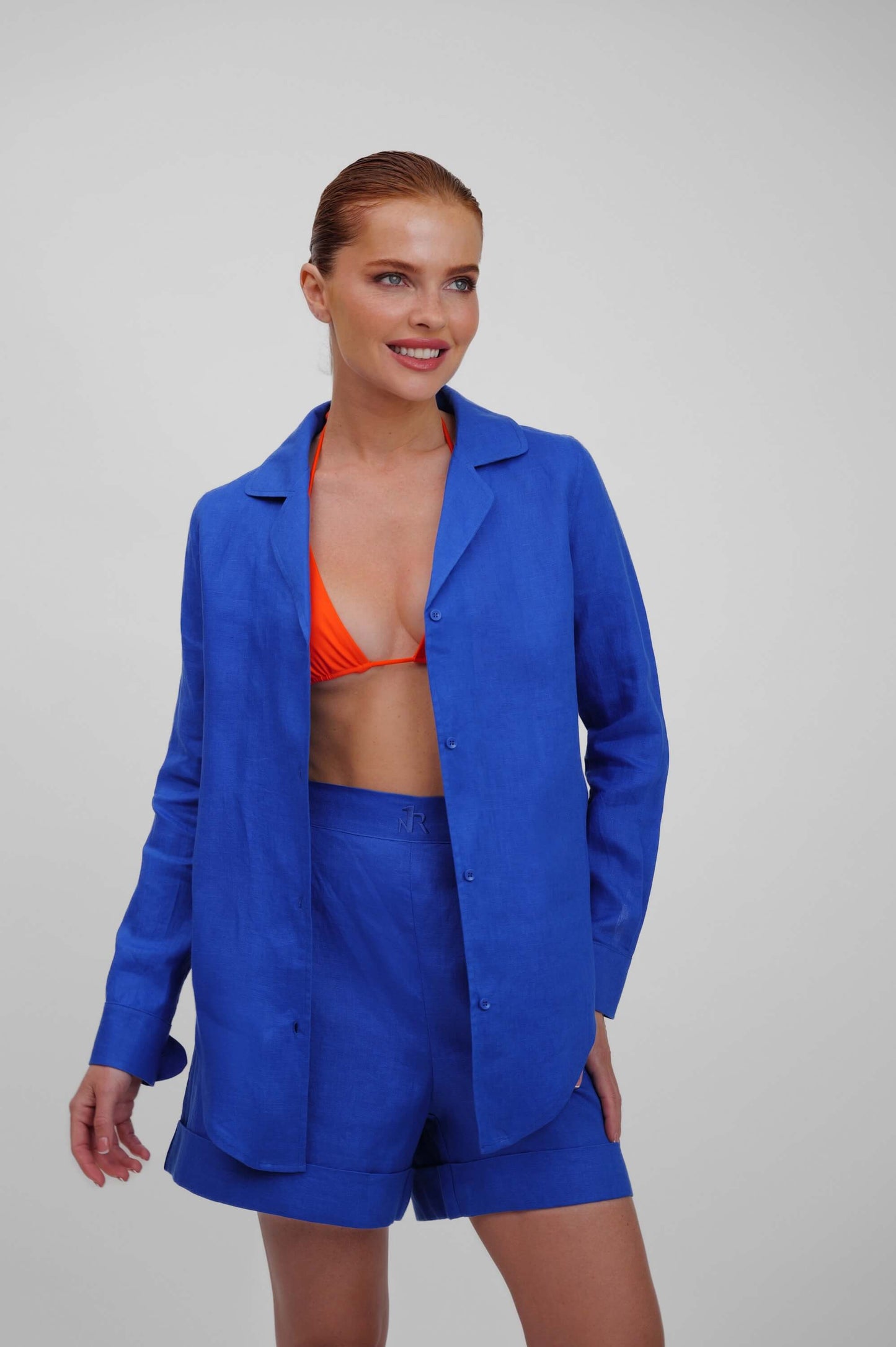 RIVIERA LINEN - BLUE