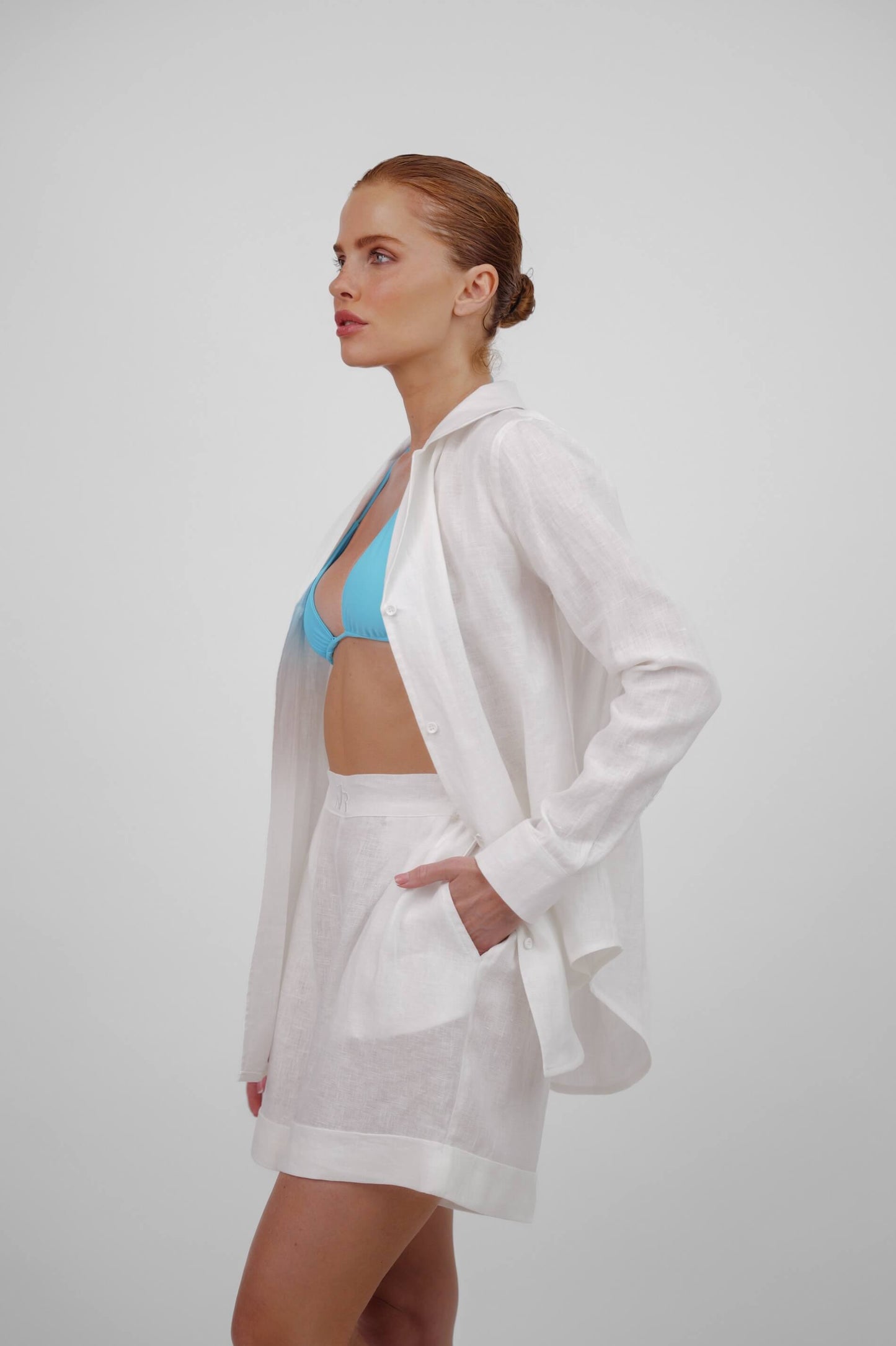 RIVIERA LINEN - WHITE