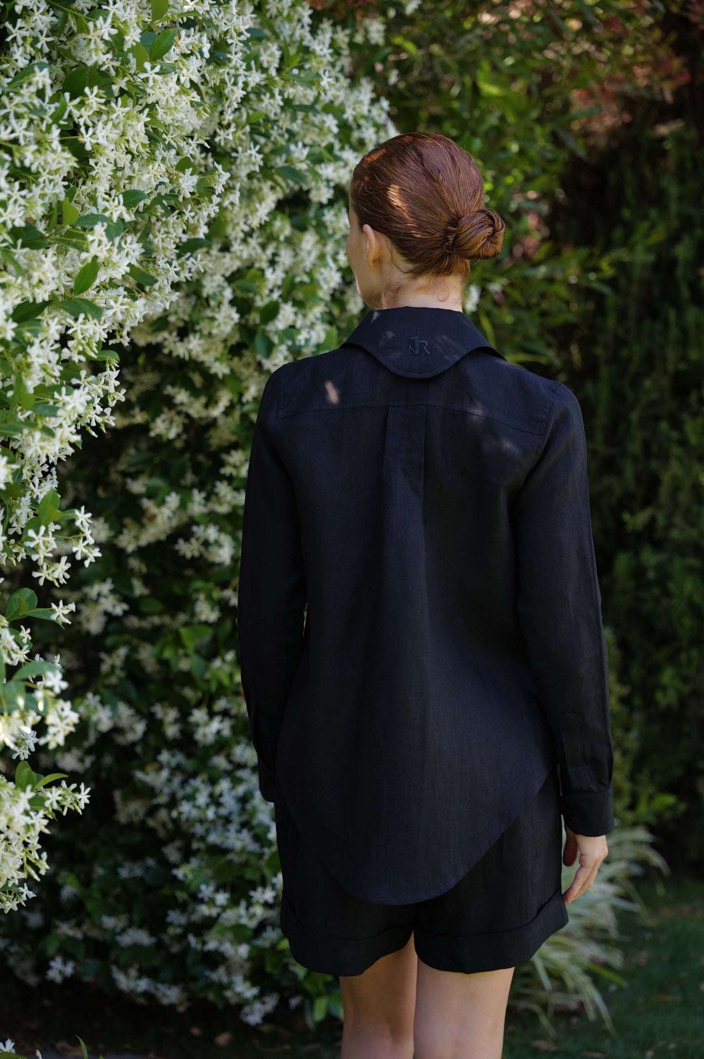 RIVIERA LINEN - BLACK