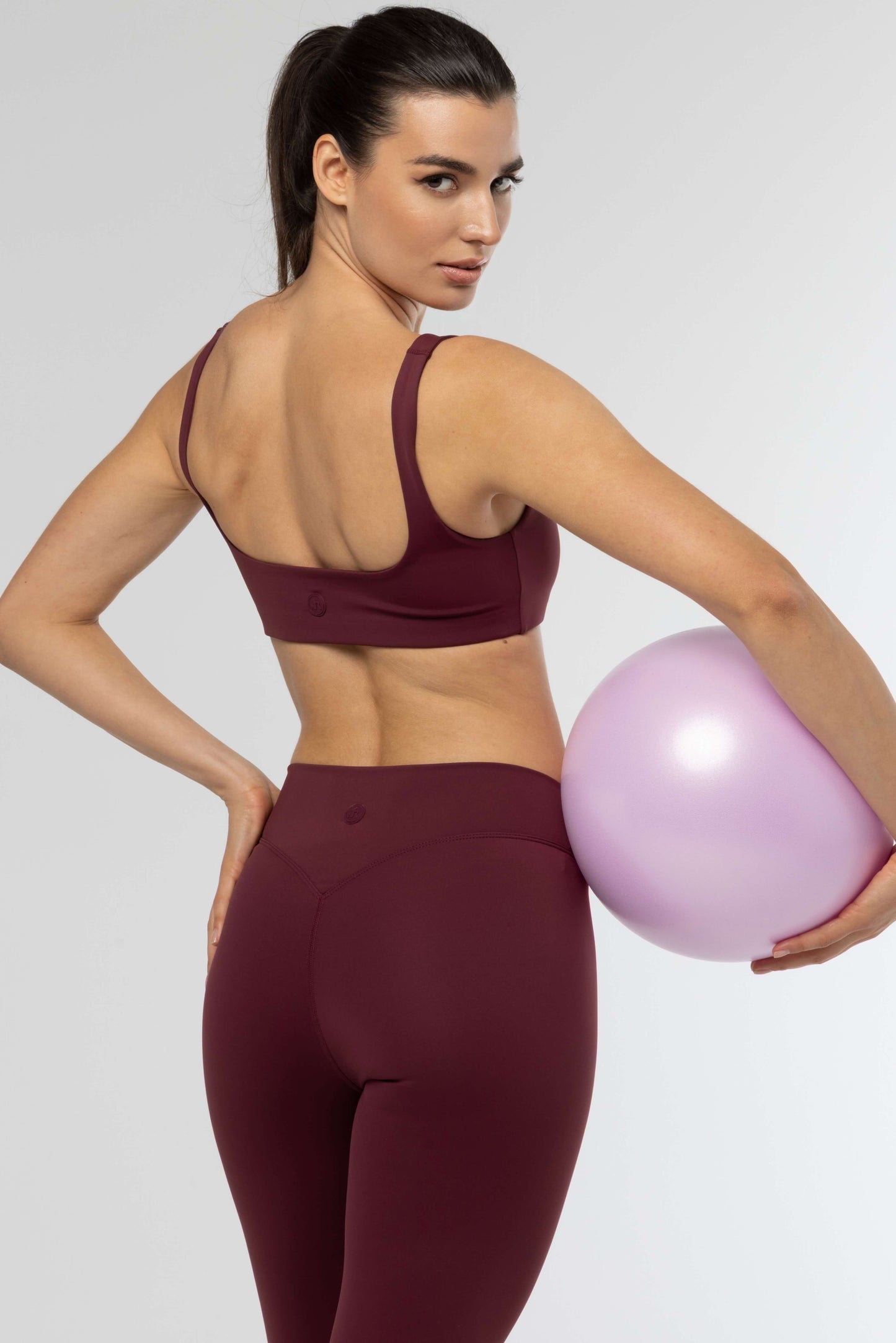 MANTRA - LEGGING BURGUNDY 