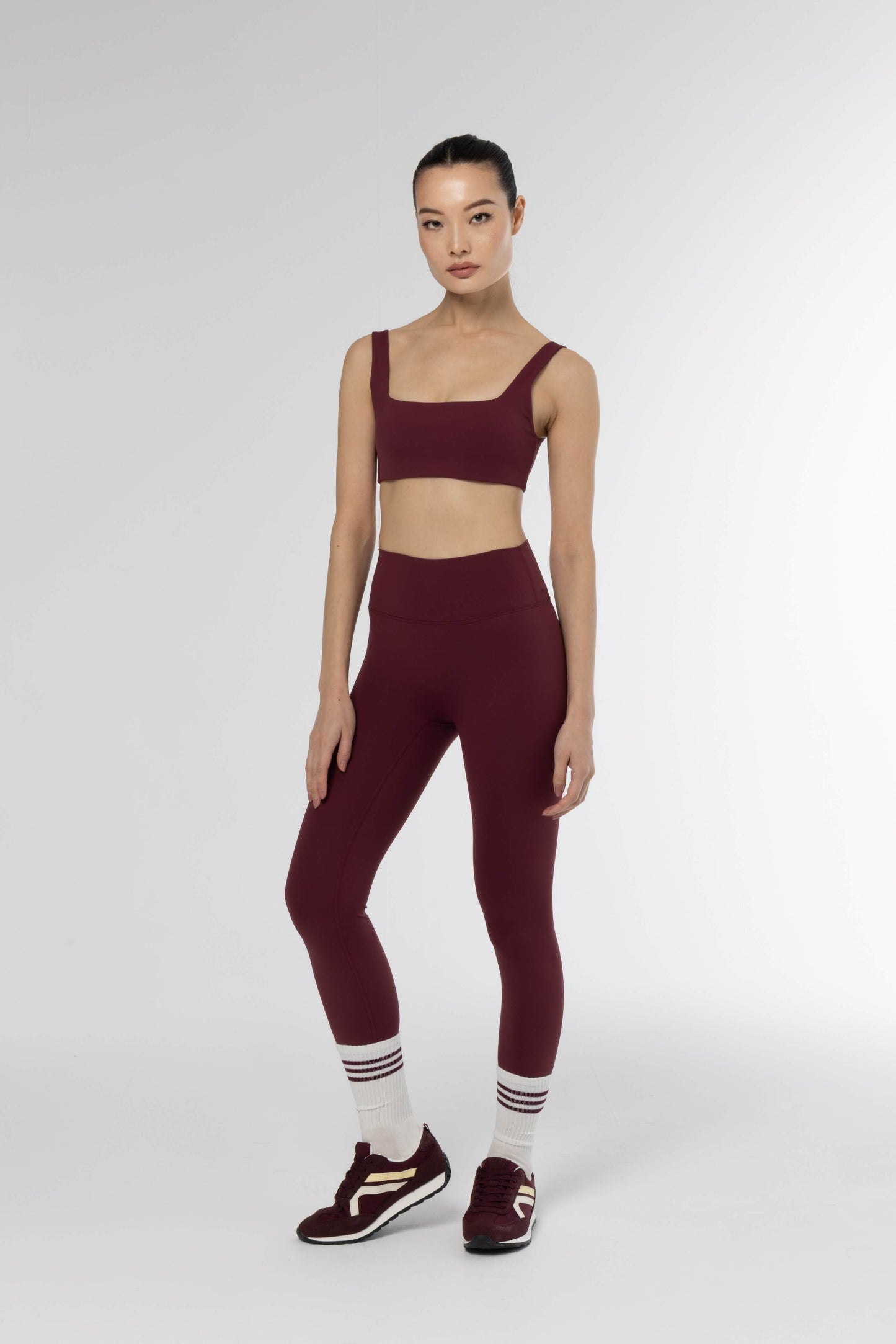 ULTRA FORCE L - LEGGING BURGUNDY