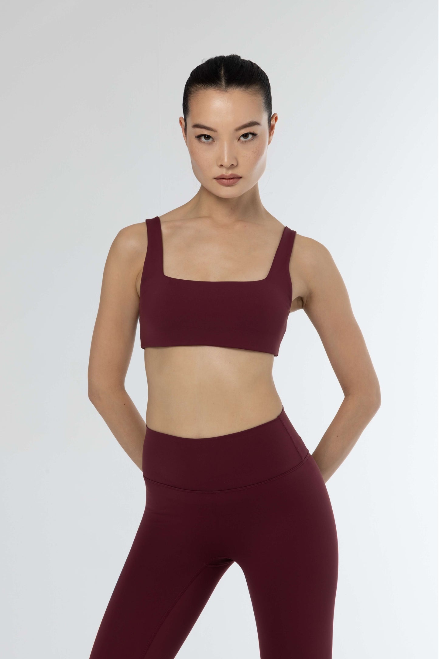 ULTRA FORCE L - LEGGING BURGUNDY