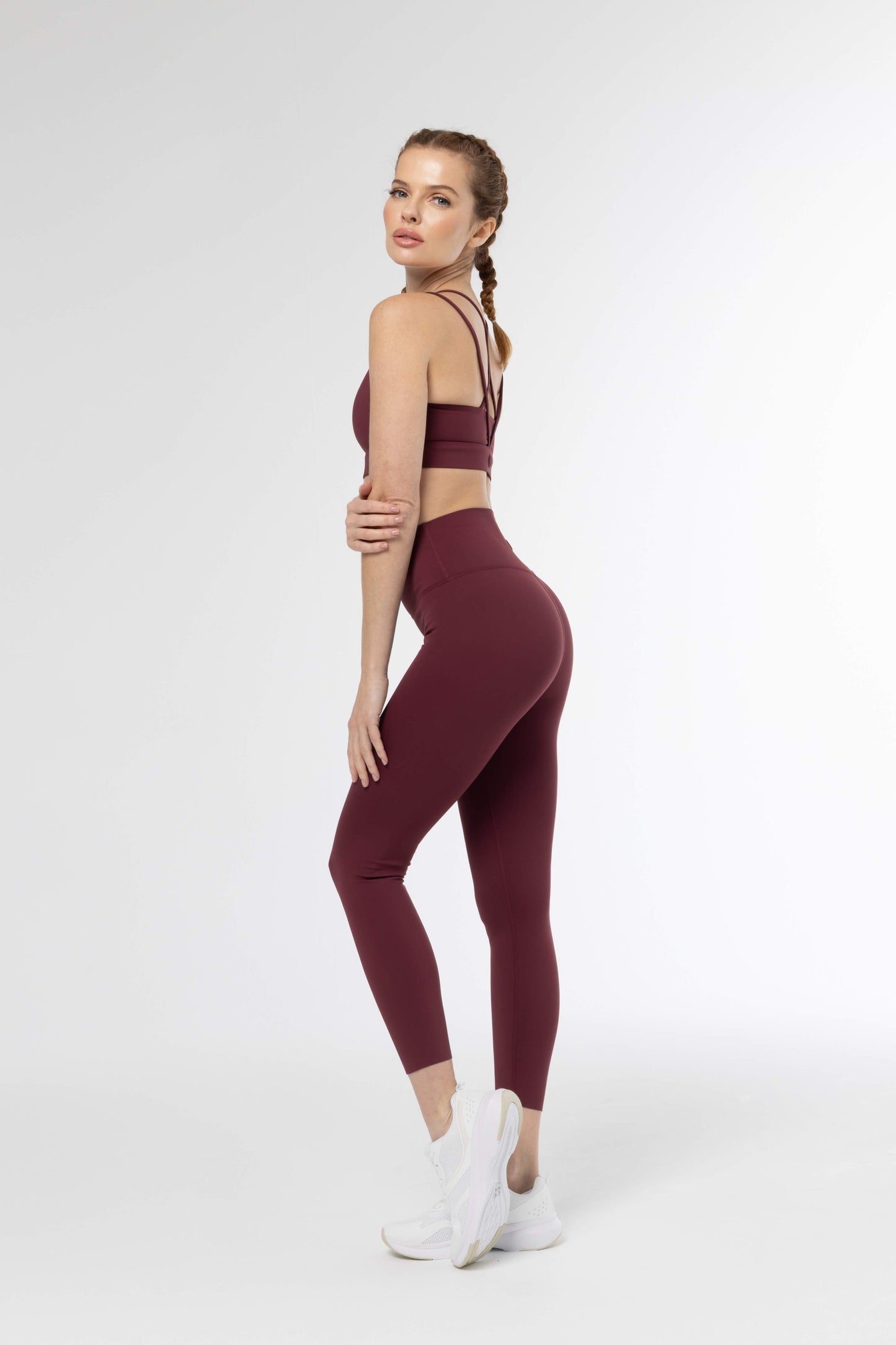 ULTRA FORCE L - LEGGING BURGUNDY
