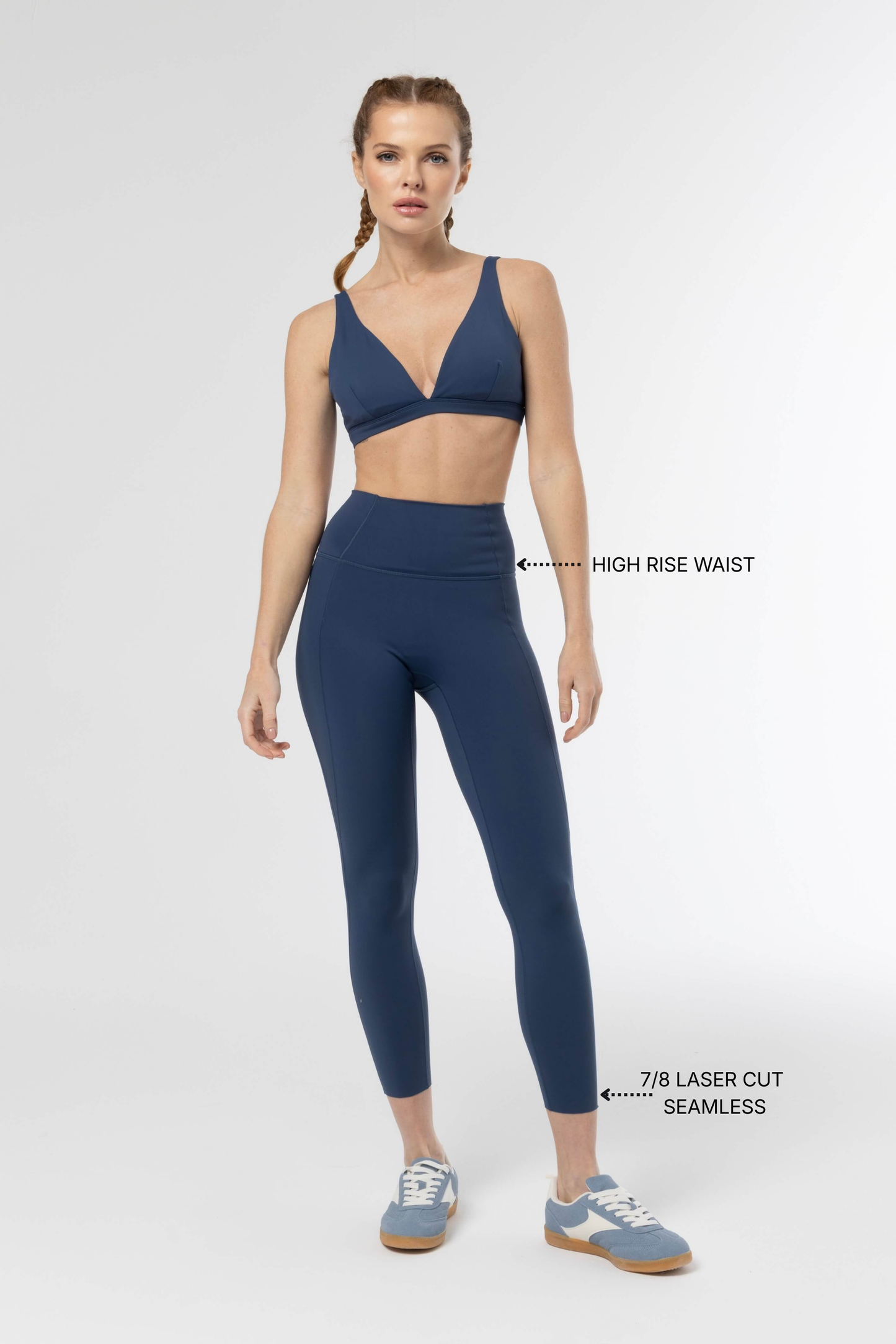 SOLID FIT - LEGGING BLUE